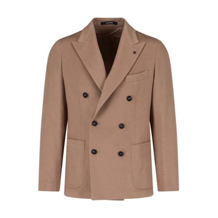 Tagliatore, Blazers Beige, Heren, Maat:2XL