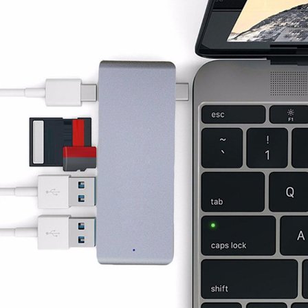 Mordely USB C Hub Type-c Combo Dockningsstation USB 3.0