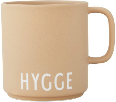 Design Letters Favourite Kop med Hank Beige - Hygge, Tøj & Bolig, Køkken & Bord, Krus & Kopper