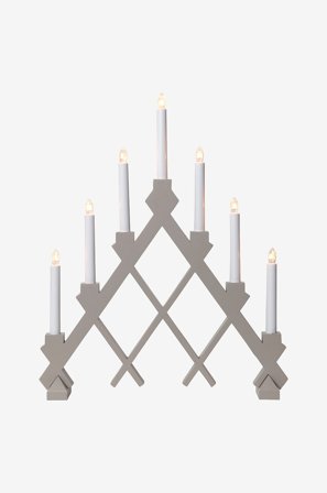 Jotex - Lysestake Rut Beige - Kjøp Adventsstaker hos Jotex