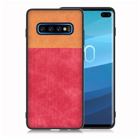 Jeans Samsung Galaxy S10 Plus fodral - Flerfärgad