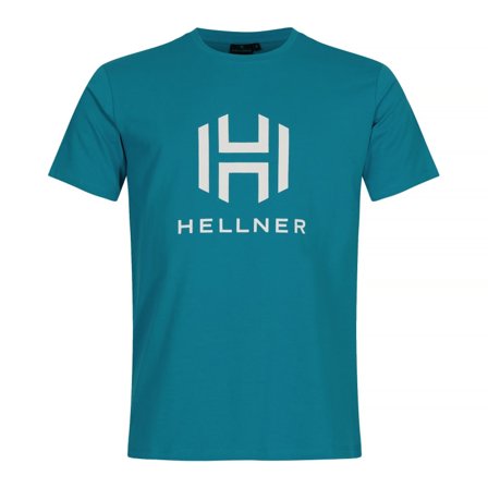Hellner Hellner Tee Unisex Unisex short-sleeved sweaters Blue M