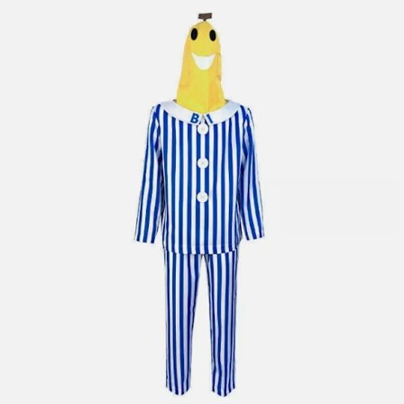 Cosplay Bananer i pyjamas kostume Tv-show kostume Bananer i pyjamas kostume Banan kostume Høj kvalitet