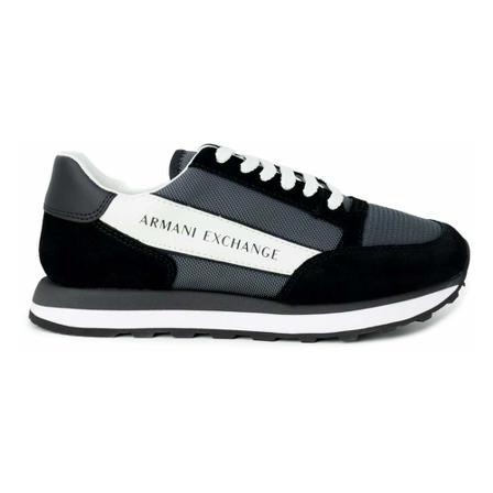 Armani Exchange Sneakers , Zwart , Heren , Maat: 41 EU