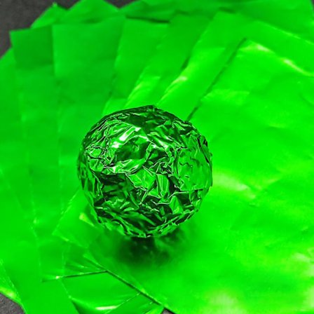 100st Folie Godis Paket Papper Choklad Aluminium Godis Socker