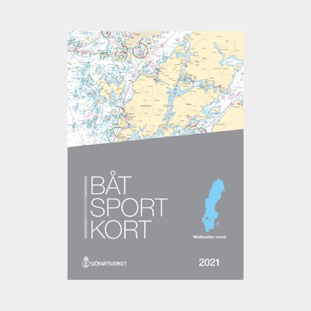 Boating chart folio Sjöfartsverket West Coast North, Svinesund - Måseskär (Edition 2021 - not the latest edition)