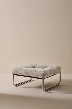 Jotex - Fotskammel Lys beige - BURLESON - Kjøp Sittepuffer hos Jotex