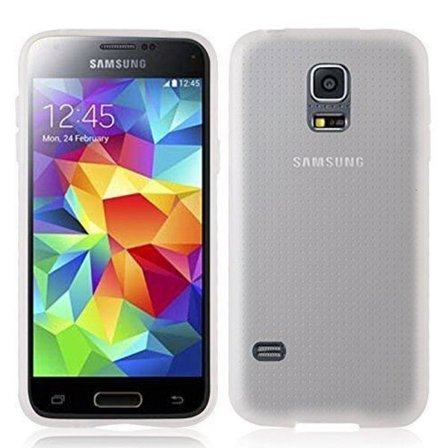 Frostat Transparent TPU Skal Samsung S5