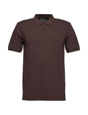 Polo Shirts Polos Short-sleeved Brun Esprit Casual