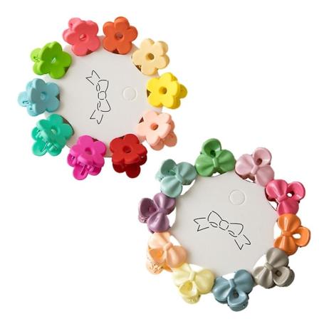 20 st hårklämmor Mini snygga hårtillbehör för kvinnor flickor Hårdekoration Tillbehör Style 1