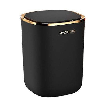 12l Søppelbøtte Kjøkken Bad Toalett Søppelkasse Automatisk Induksjons Vanntett Søppelbøtte Med L