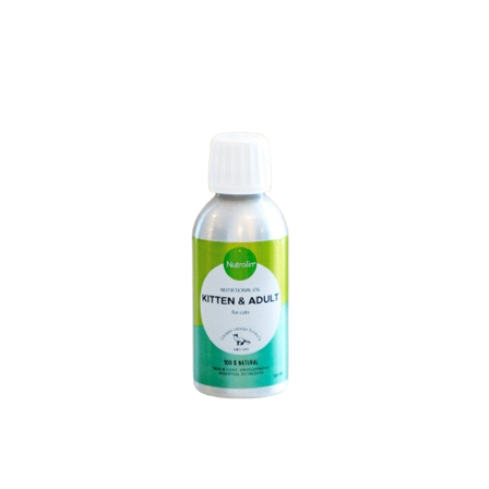 Nutrolin - Kattunge og voksen 150 ml - Veterinær - Dyrehelse - Vitaminer og kosttilskudd - Vitamin- og fôrtilskudd - ZOO.no