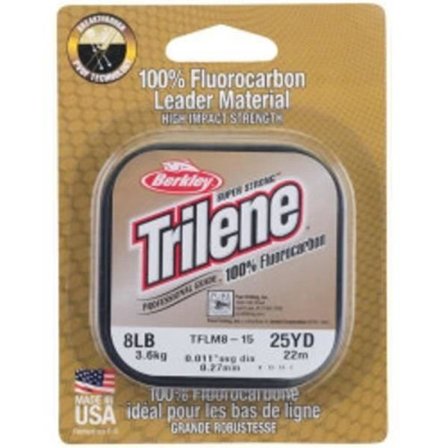 FLUOROKARBON BERKLEY TRILENE FLUOROKARBON LEADER - 22M / 25 YD