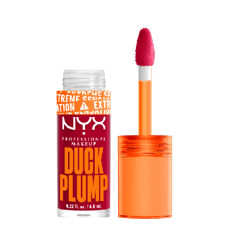 NYX Professional Makeup Duck Plump Lip Lacquer Läppglans Unisex Röd 7 ML