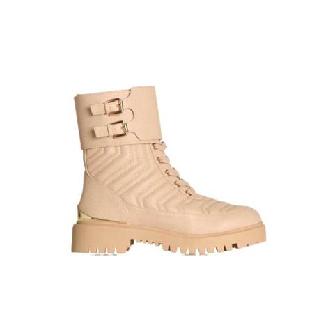 La Strada Laarzen , Beige , Dames , Maat: 39 EU Enkellaarsjes