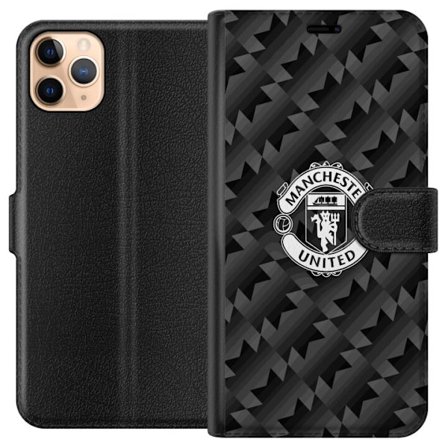 Kompatibel Tegnebogsetui til Apple Apple iPhone 11 Pro Max Manchester United FC