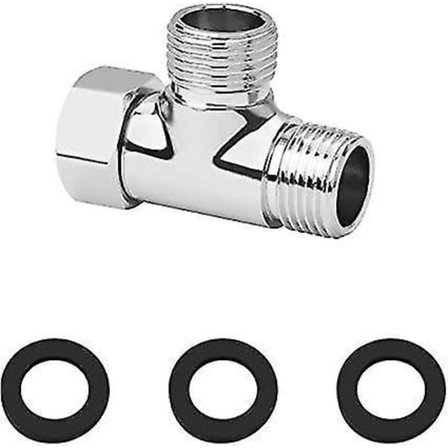 G1/2'' Diverterventil Messing 3-veis T-adapter Del