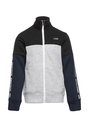 Jcodelfield Sweat High Neck Jnr Sweatshirt Trøje Multi/mønstret Jack & J S