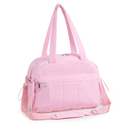 Sports Gym Taske Med Vådt Rum, Letvægts Rejsetaske Weekendtaske (Pink)