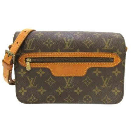 Louis Vuitton Vintage, Pre-owned Polyester louis-vuitton-bags Bruin, Dames, Maat:ONE Size