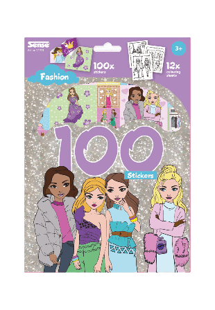 SENSE Fashion 100 Stickers Skapa & pyssla Unisex ONESIZE