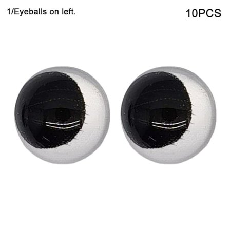 Dukker Øjenæbler Glas Dukker Øjne ØJENE TIL VENSTRE.1 1