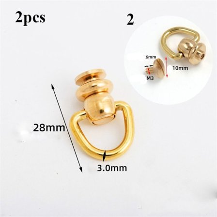 2 set dragringknopp spikspänne 2 2