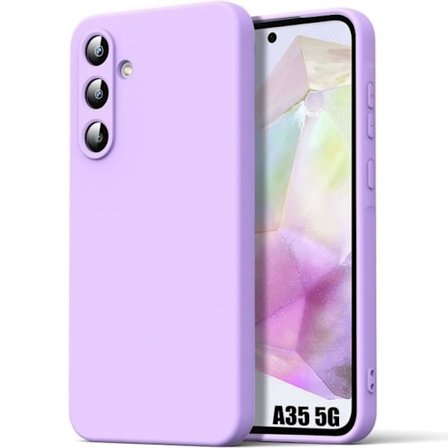 Coque design - Booling - til Samsung Galaxy A35 5G - Silikone væske - Mat effekt - Blød