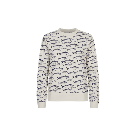 emmamalena Violette Tröja Makrill Vintage T-shirts & toppar Dam Vit XS