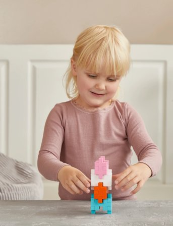 Plus-Plus Plus-Plus Big Activity - Farm - Pink - ONE SIZE