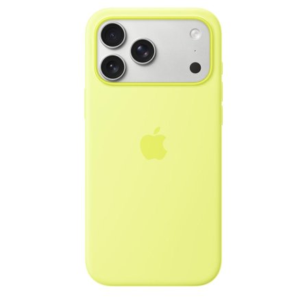 Apple iPhone 17 Pro Max Si Case Neon Yel