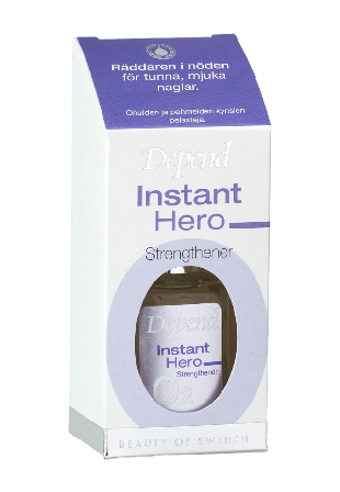 Depend O2 Instant Hero Strengthener Nagelvård Dam 1 PCS