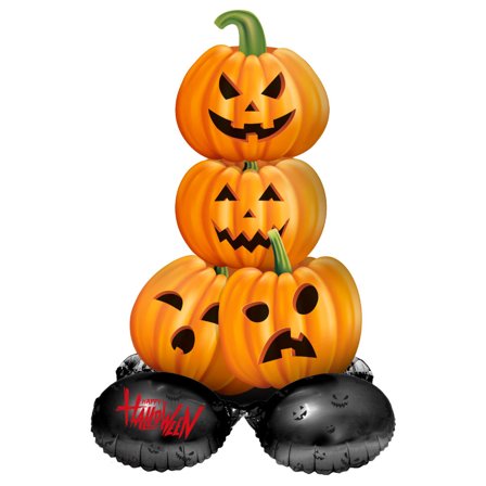 Stående Ballon Halloween Græskar