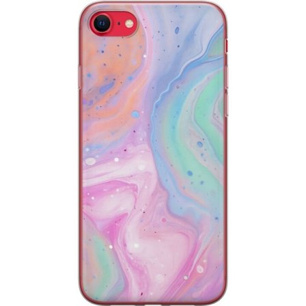 Kompatibelt Mobilskal till Apple Apple iPhone SE (2020) Pastellmarmor