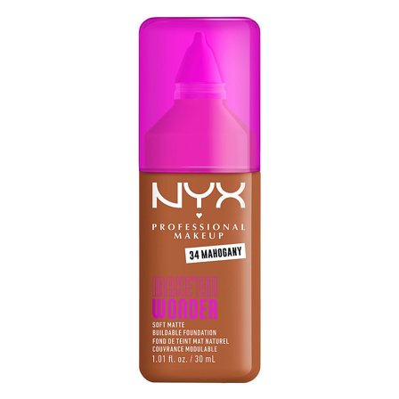 NYX PROFESSIONAL MAKEUP Make Em Wonder Foundation 34 Mahogany, Makeup, Ansigt, Foundation