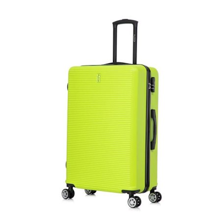 CELIMS FRANCE - Stort Kuffert 75cm Weekend | Indchecket Kuffert 23kg | ABS | Neongul