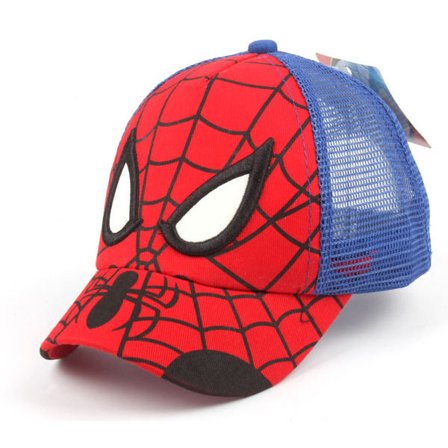 Barn Spider Man Eyes baseball keps blå