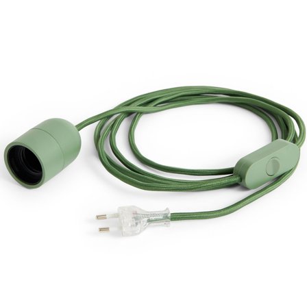 Hay Common pöytävalaisimen johtosetti 240 cm, vihreä