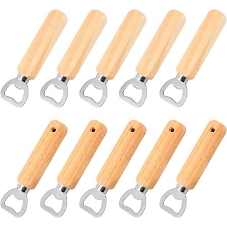 Ølflaskeåpner, 10 stk korketrekker, original ølflaskeåpner