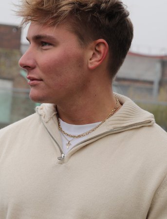 Samie Anker Necklace - Gold - ONE SIZE