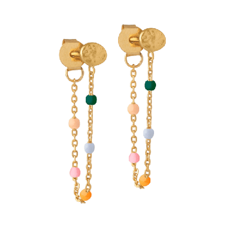 ENAMEL Copenhagen Örhängen, Lola Örhängen Dam Flerfärgad ONESIZE