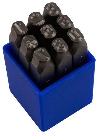 PELA 549849 Sifferstans 7 mm, 9-pack, Verkstad