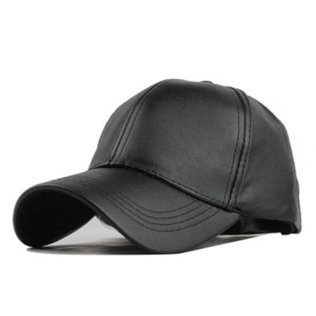 Unisex PU Lær Baseball Caps Snapback Hip-hop Sport Casual Justerbare Hatter