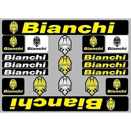 3M Sykkelramme Klistremerker MTB Landeveissykkel Dekaler Ramme Sykkel Klistremerker sykkeltilbehør-FARGE: Gul