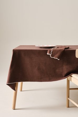 Jotex - Duk Brun/rosa - VIVIAN - Kjøp Duker hos Jotex