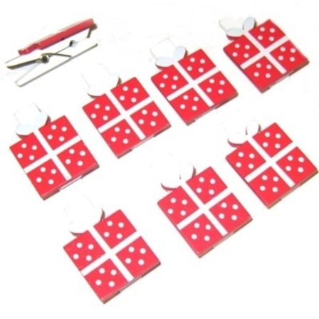 Dekoration Tøjklemme 8 Pack - Jabadabado