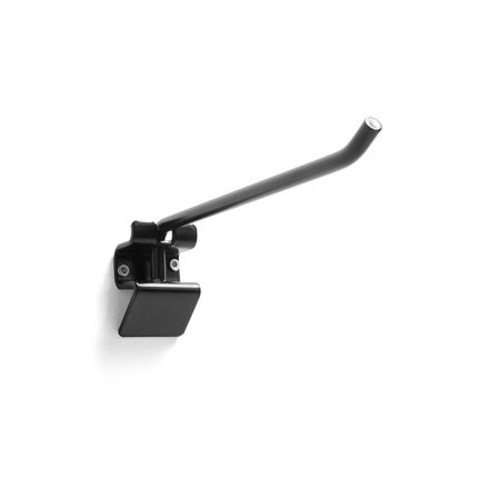 Wall hook, 200 mm, black