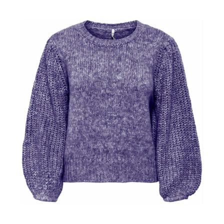 Only Round-neck Knitwear , Paars , Dames , Maat: S Truis