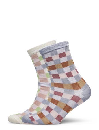 Mix Sock Pack W.6 Lingerie Socks Regular Socks Multi/mønstret Becksöndergaard
