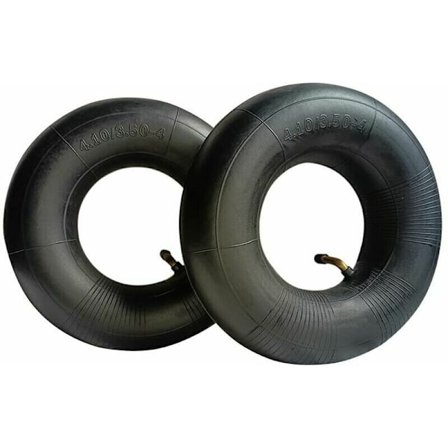 2 stk. 4.10/3.50-4 tommer luftdæk slange håndtruck håndtruck dæk slange til håndtruck bære vogn havevogn plæneklipper H546